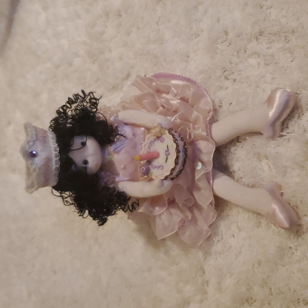Wind up musical Birthday doll
